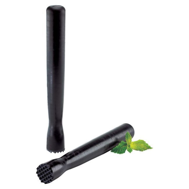 Browne Abs Plastic Black Muddler, 8.25 In