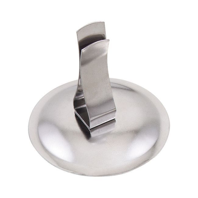 Browne Stainless Steel Spring Clip Menu Card Holder, 2 In