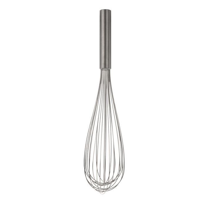 Browne Deluxe Stainless Steel Sealed Piano Whip, 16 In
