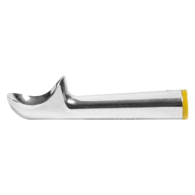 Browne Aluminum Yellow Size 12 One-piece Ice Cream Dipper, 3 Oz Capacity