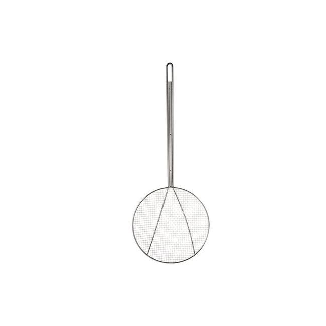 Browne Square Mesh Nickel Plated Skimmer, 6 In