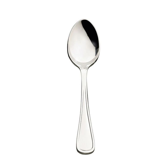Browne Concerto 18/10 Stainless Steel Mirror Finish Dessert Spoon, 7.1 In -- 12 Per Case