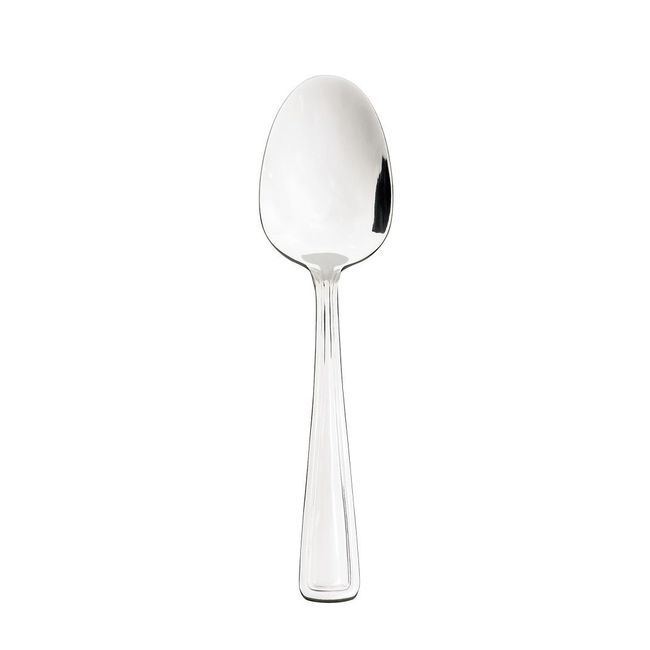Browne Royal 18/0 Stainless Steel Mirror Finish Dessert Spoon, 7.1 In -- 12 Per Case