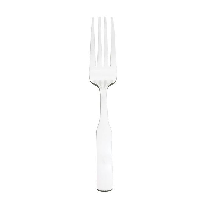 Browne Elegance 18/0 Stainless Steel Satin Finish Dinner Fork, 7.8 In -- 12 Per Case