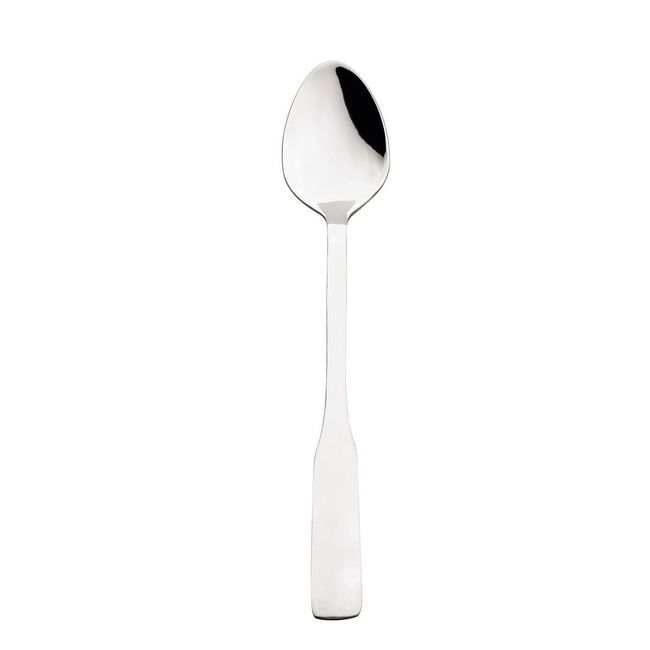 Browne Elegance 18/0 Stainless Steel Satin Finish Iced-tea Spoon, 7.8 In -- 12 Per Case
