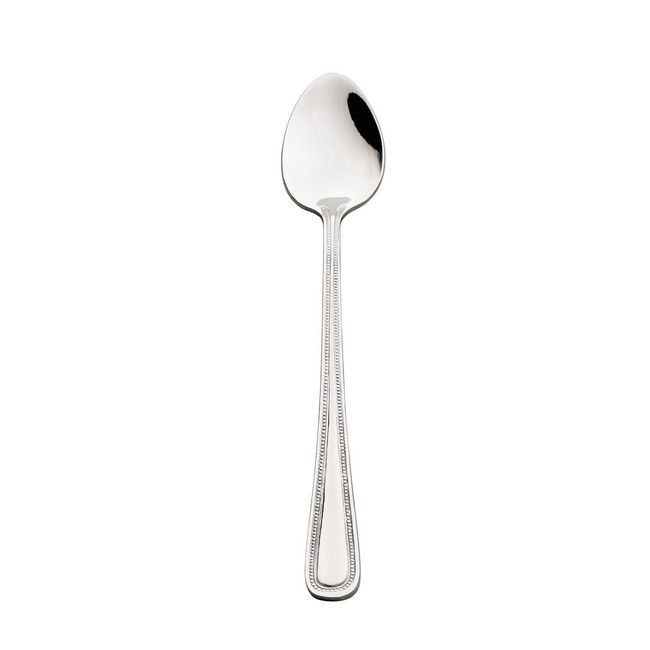 Browne Contour 18/0 Stainless Steel Mirror Finish Iced-tea Spoon, 7.5 In -- 12 Per Case