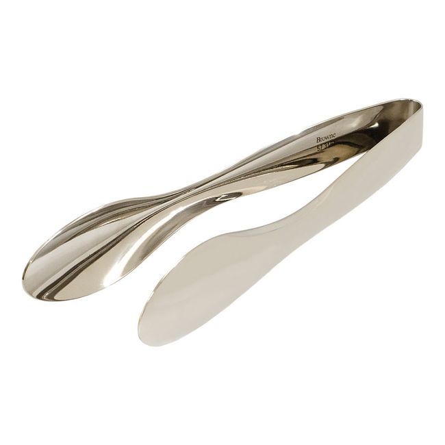 Browne Eclipse 18/8 Stainless Steel Mirror Finish Serving Tong, 12 In