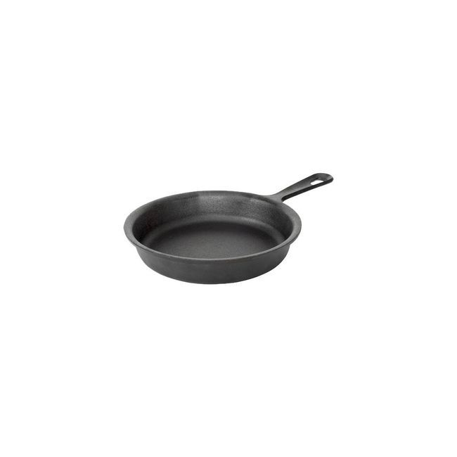 Browne Thermalloy Round Preseasoned Cast Iron Skillet, 0.25 Qt Capacity