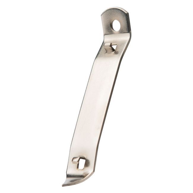 Browne Nickel Plated Can Punch And Bottle Opener, 4 In