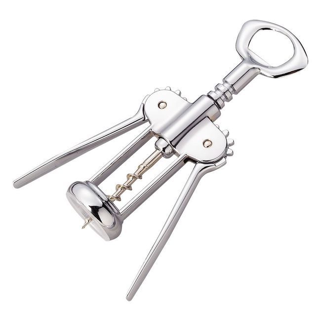 Browne Chrome Heavy Duty Wing Corkscrew, 8.5 In