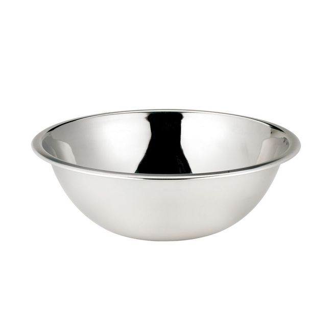 Browne Stainless Steel Mixing Bowl, 13 Qt Capacity