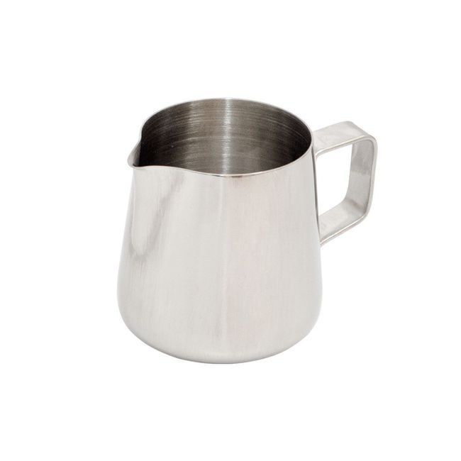 Browne Stainless Steel Milk Frother, 12 Oz Capacity