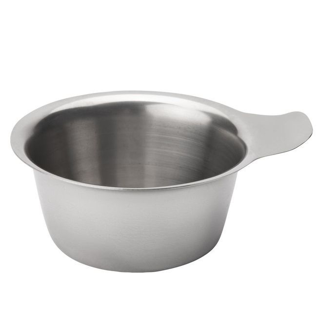 Browne Stainless Steel Sauce Cup With Single Handle, 2 Oz Capacity