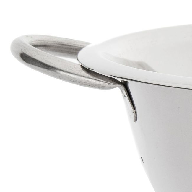 Browne Stainless Steel Footed Colander, 8 Qt Capacity