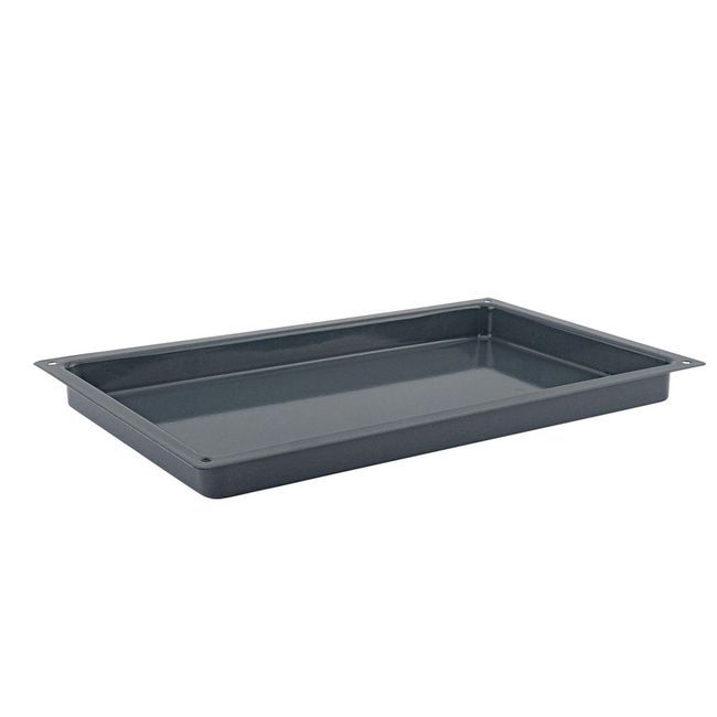 Browne Thermalloy Granite Enamel Steel Full Size Combi Oven Roast Pan, 20.75 X 12.75 X 0.75 In