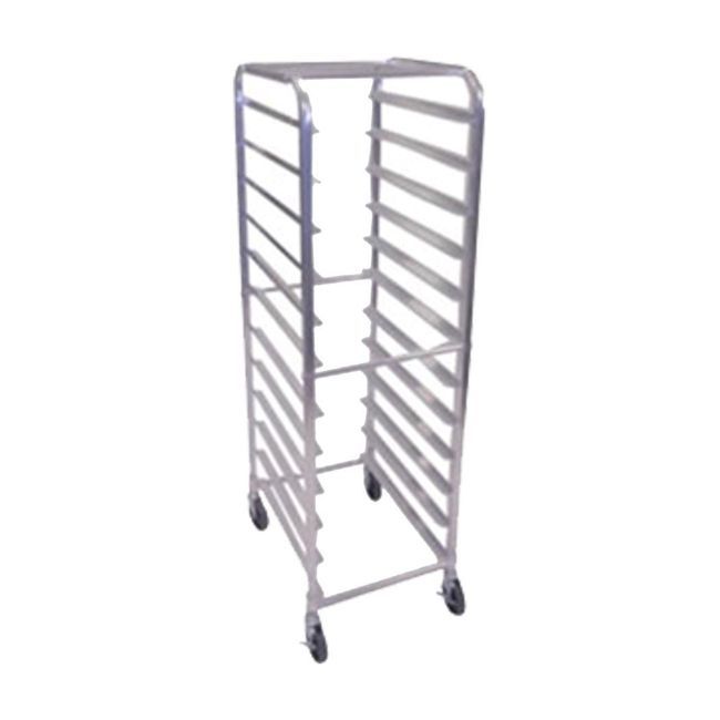 Browne Aluminum 12-tier End Loading Bun Pan Rack, 25.6 X 20.5 X 69 In