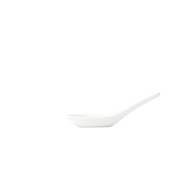 Browne Foundation Porcelain Spoon, 5.5 X 1.75 X 2 In -- 24 Per Case