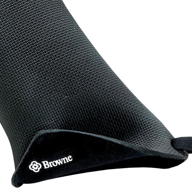 Browne Flxaprene Black Oven Mitt, 13.75 X 6.5 In