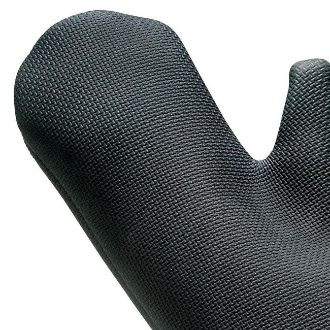 Browne Flxaprene Black Oven Mitt, 16.38 X 6.5 In