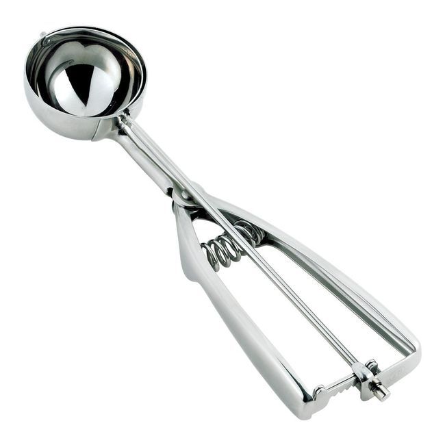 Browne Stainless Steel Disher, 0.4 Oz Capacity