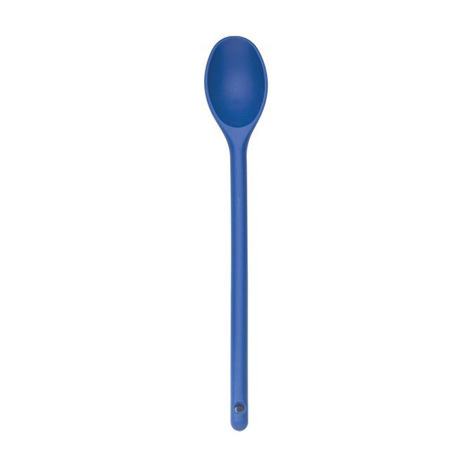 Browne Blue Heavy Duty Nylon Spoon, 15 In