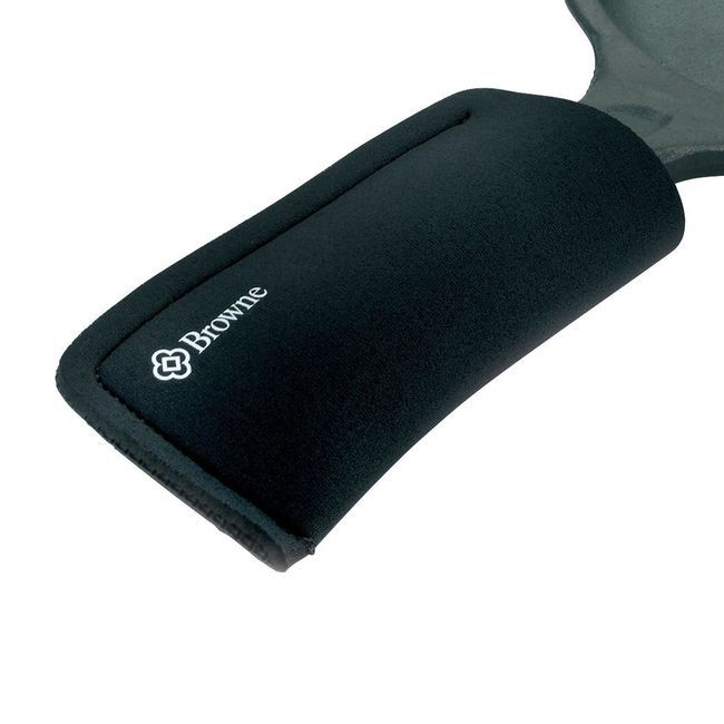 Browne Flxaprene Black Pan Handle Sleeve, 6 X 3 In