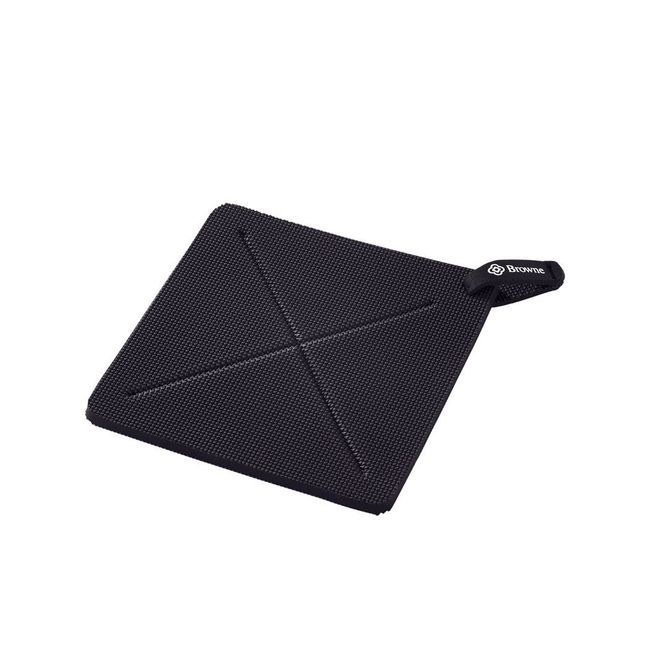 Browne Flxaprene Black Ultra Thick Hot Pad, 7 In