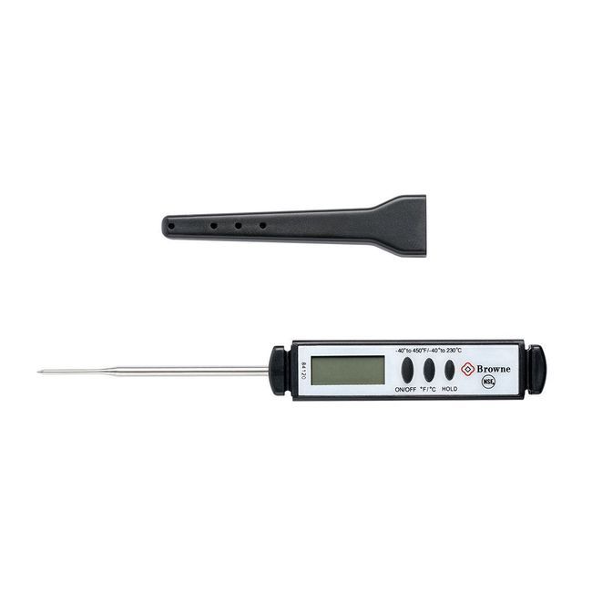 Browne -40 To 450 Fahrenheit 1.5 Mm Thin Tip Pocket Thermometer, 2.75 In