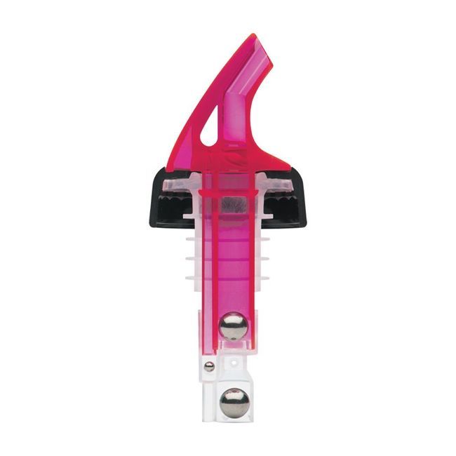 Sure Shot Red Measured Liquor Pourer With Collar, 1 Oz -- 12 Per Case