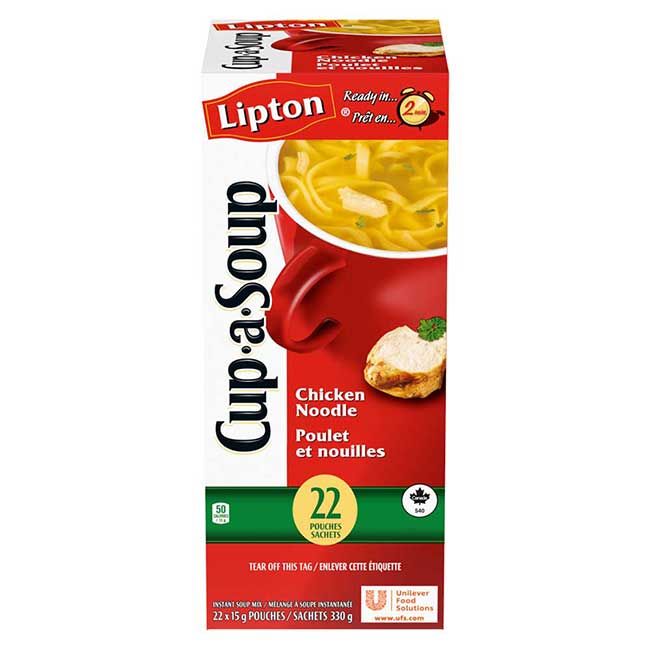 Lipton Cup A Soup 15 Gram Chicken Noodle, 22 Count