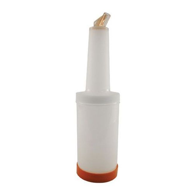 Carlisle Ps601n24 Store N Pour Polyethylene Orange Cocktail Pourer, 1 Qt Capacity
