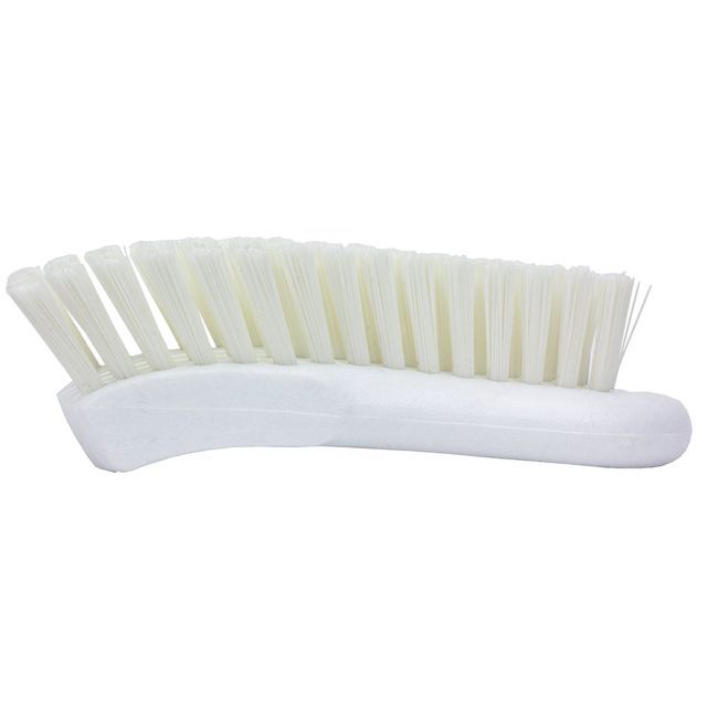 Carlisle 40521ec02 Sparta Polypropylene White Cutting Board Brush, 6 In Length