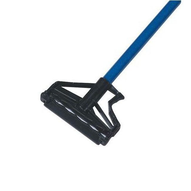 Carlisle 4166414 Sparta Spectrum Quik-release Blue Fiberglass Mop Handle Only, 60 In Long