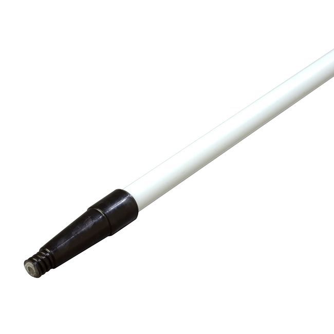 Carlisle 4022002 Sparta Spectrum White Fiberglass Tapered Handle Only, 60 In Length