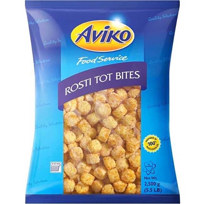 Aviko Fryer Rosti Bites, 2500 G -- 4 Per Case