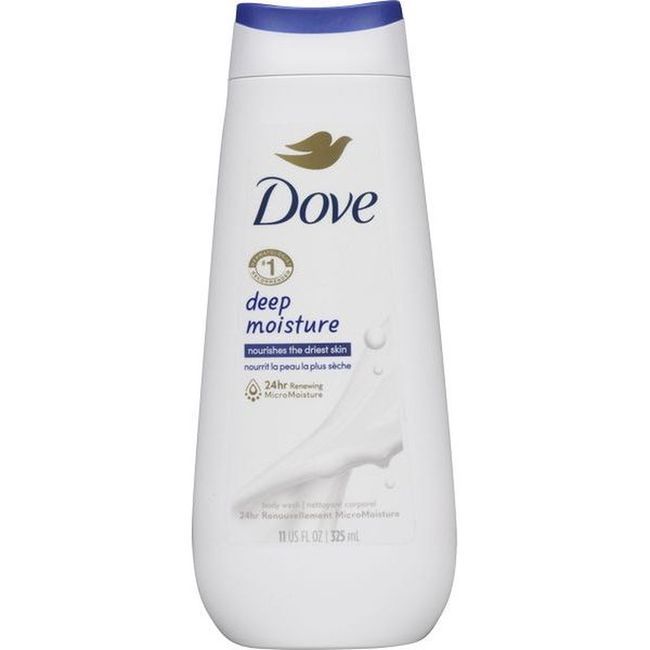 Dove Deep Moisture Body Wash, 325 Ml -- 6 Per Case