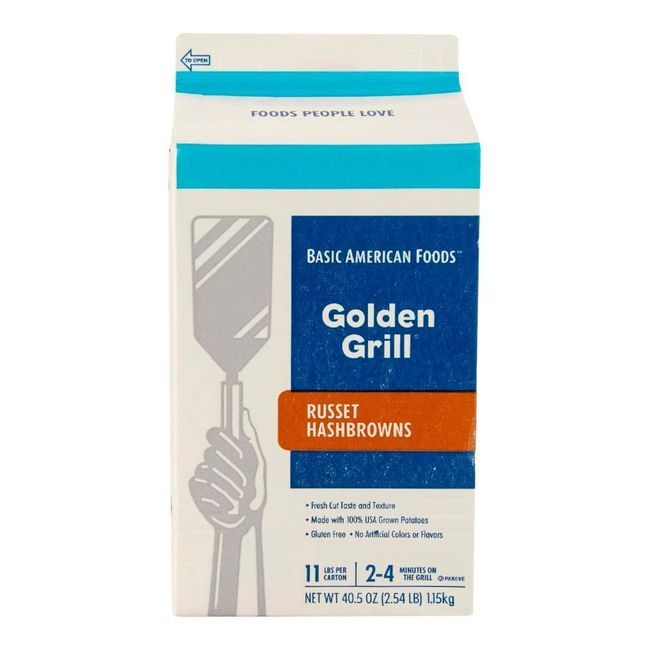 Golden Grill Shredded Russet Hashbrowns, 1.15 Kg -- 6 Per Case