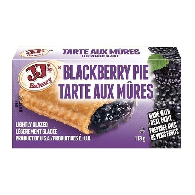 Jj's Bakery Blackberry Pie, 113 G -- 48 Per Case