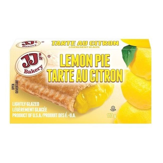 Jj's Bakery Lemon Pie, 113 G -- 48 Per Case