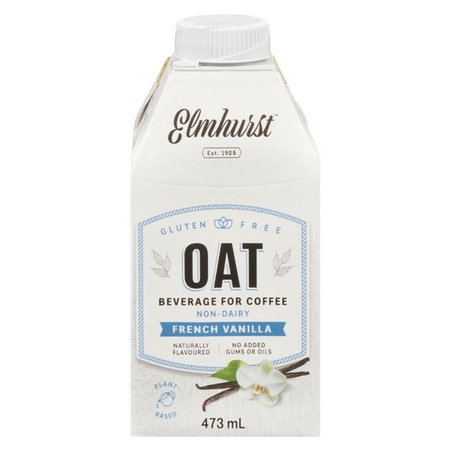 Elmhurst 1925 French Vanilla Oat Creamer, 473 Ml -- 6 Per Case