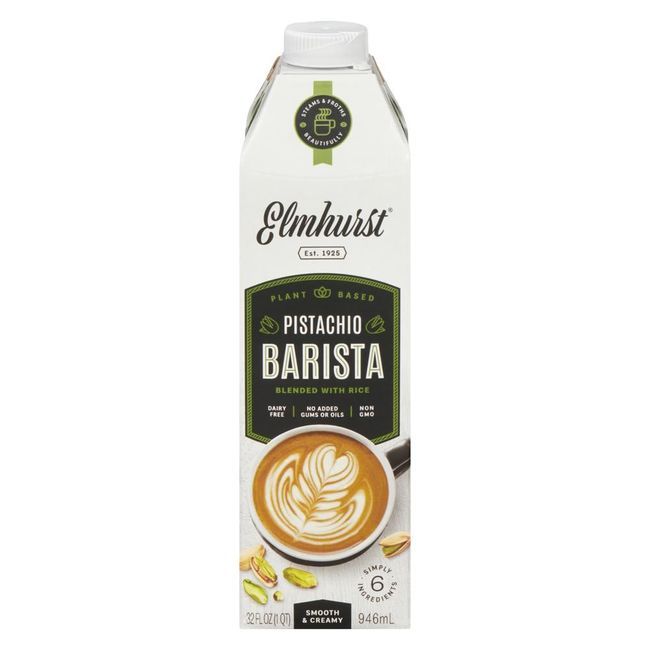 Elmhurst 1925 Barista Edition Pistachio Milk, 946 Ml -- 6 Per Case