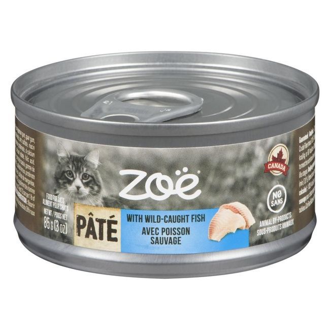 Zoe Pate With Wild Caught Fish Cat Food, 85 G -- 16 Per Case