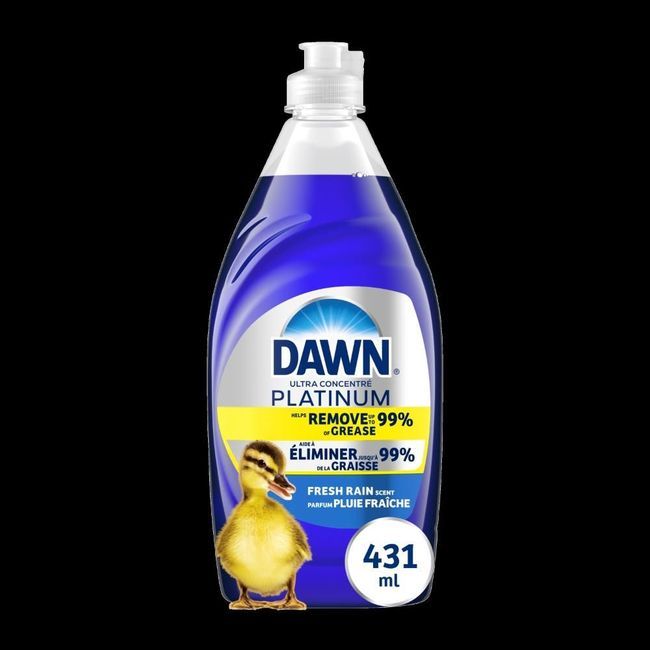Dawn Platinum Refresh Rain Scent Dish Liquid, 431 Ml -- 10 Per Case
