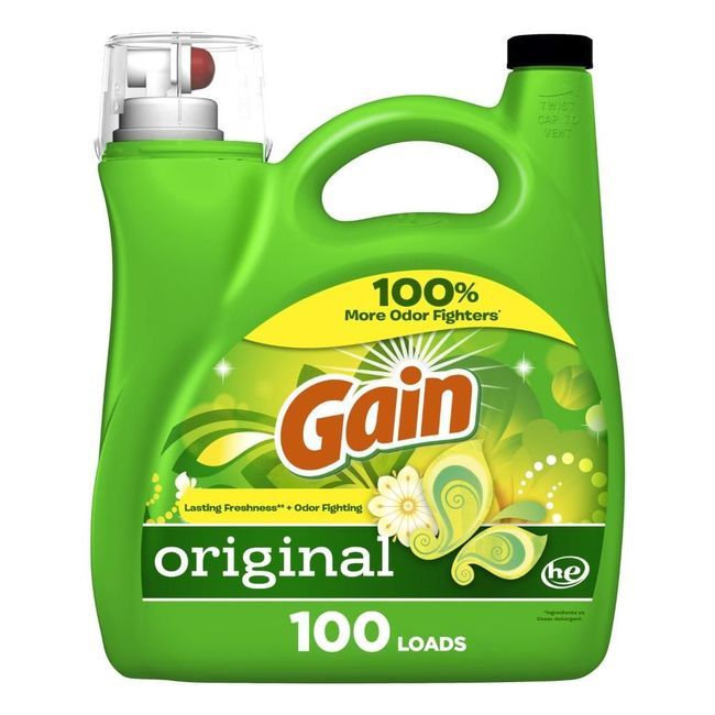 Gain Détergent À Lessive Liquide He Original, 4,25 L -- 4 Par Boîte
