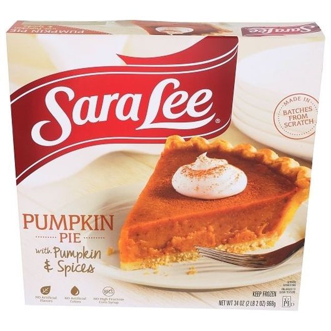 Sara Lee Pumpkin Pies, 0.96 Kg -- 6 Per Case