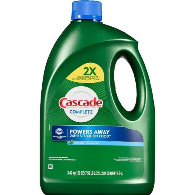 Cascade Complete Fresh Scent Dishwasher Detergent, 3.4 Kg -- 4 Per Case
