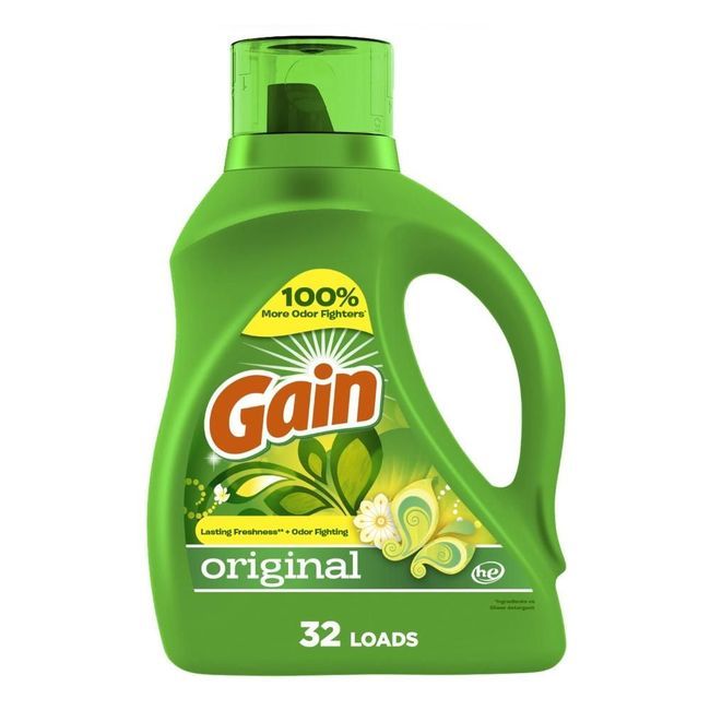 Gain Original Aroma Boost Laundry Detergent Liquid, 1.36 L -- 6 Per Case