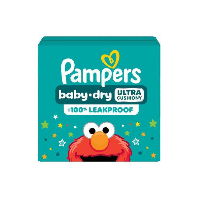 Pampers Size 0 Baby-dry Diaper, 104 Count