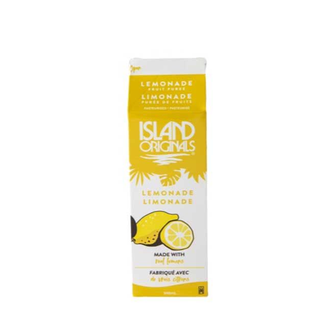 Island Originals Premium Lemonade Fruit Puree Beverage Mix, 32 Oz -- 12 Per Case