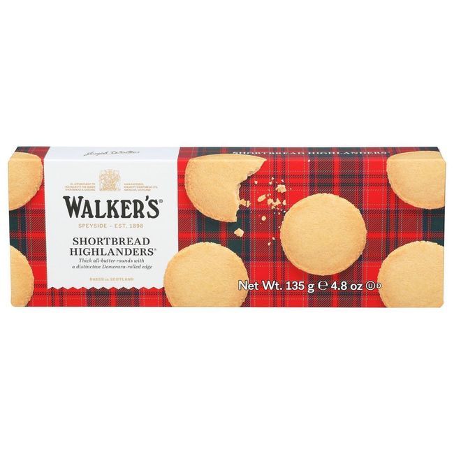 Walkers Highlanders Shortbread, 150 G -- 12 Per Case